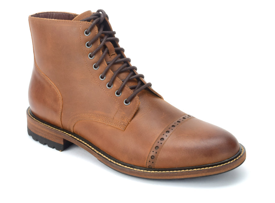 Warfield & Grand Hills cap toe boot