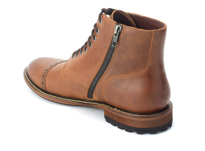 Warfield & Grand Hills cap toe boot