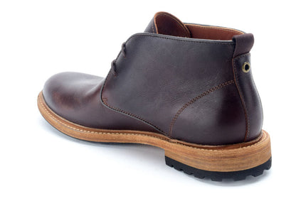 Warfield & Grand Holmes plain toe chukka boot Brown|Black