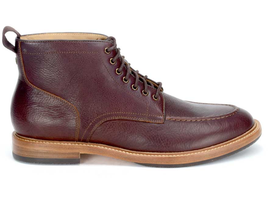 Warfield & Grand Heist apron toe boot Brown