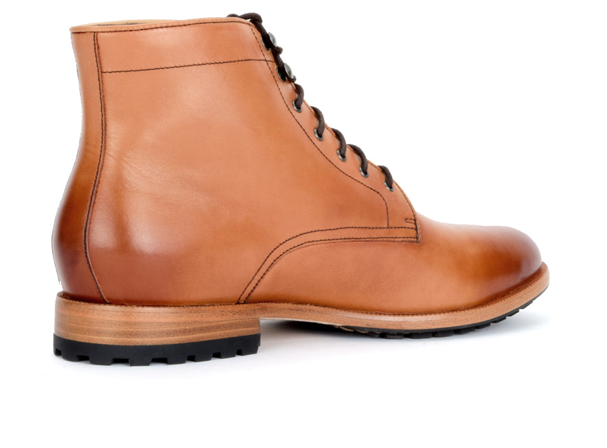 Warfield & Grand Garrison plain toe boot Tan