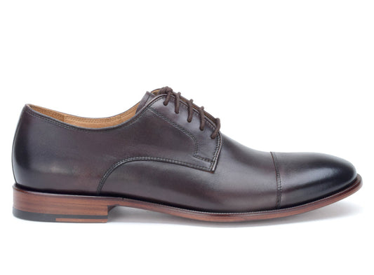 Warfield & Grand Perry cap toe Bourbon