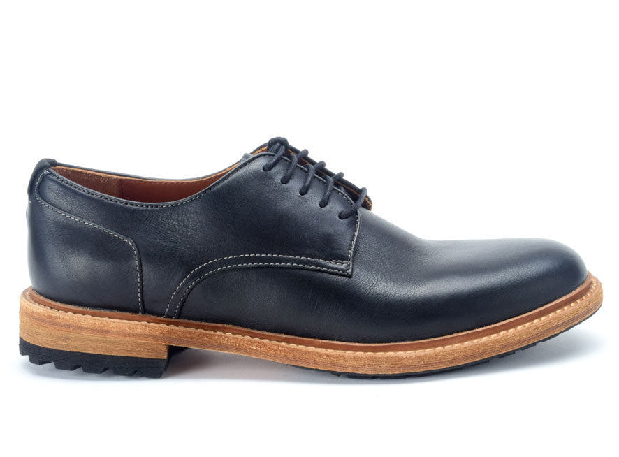 Warfield & Grand Ward plain toe Black|Brown