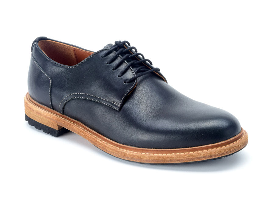 Warfield & Grand Ward plain toe Black|Brown